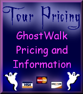Ghost Tour Pricing and Details