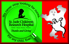 All of Appalachian GhostWalks Virginia and Tennessee Ghost and History Tours proudly support Saint Judes childrenns Research Hospital
